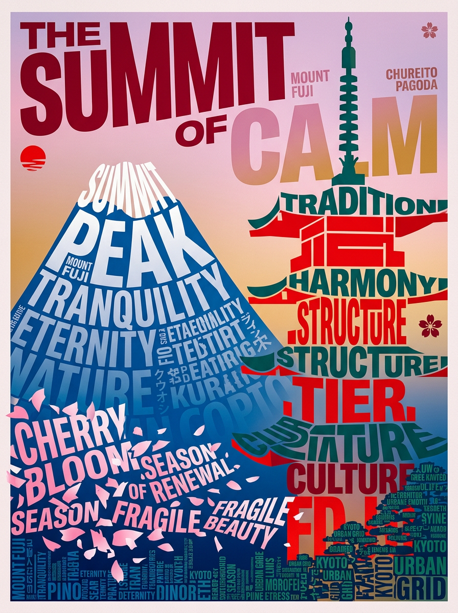 Design typographic poster